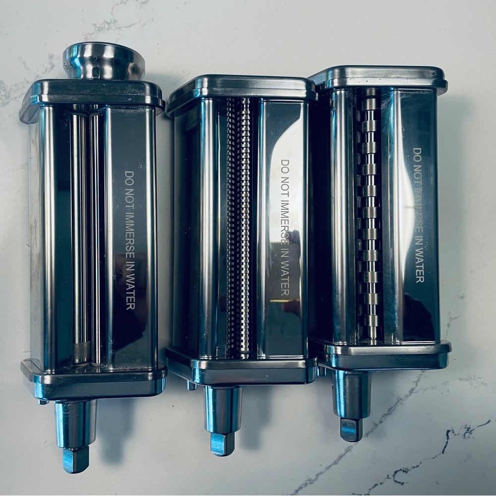 Kitchenaid Stainless Steel Pasta Maker Attachments 3 piece